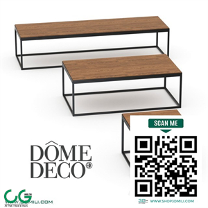 Dome deco set of coffee tables